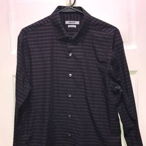 DKNY Long Sleeve Shirt SIZE 15 1/2 34-35